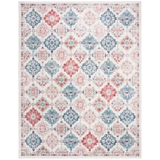 SAFAVIEH Brentwood Collection BNT815A Cream / Blue Rug