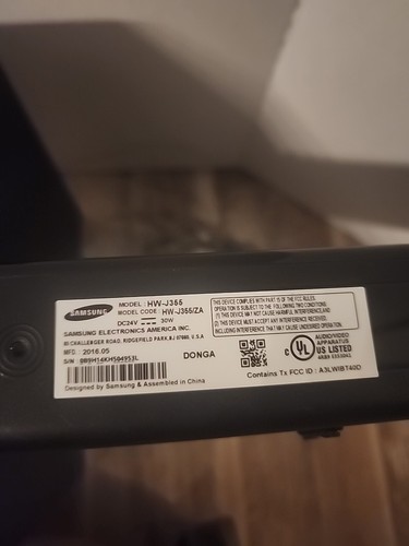 Samsung HW-J355 Dolby Soundbar & Subwoofer Bluetooth NETZKABEL FEHLT - Bild 5 von 9