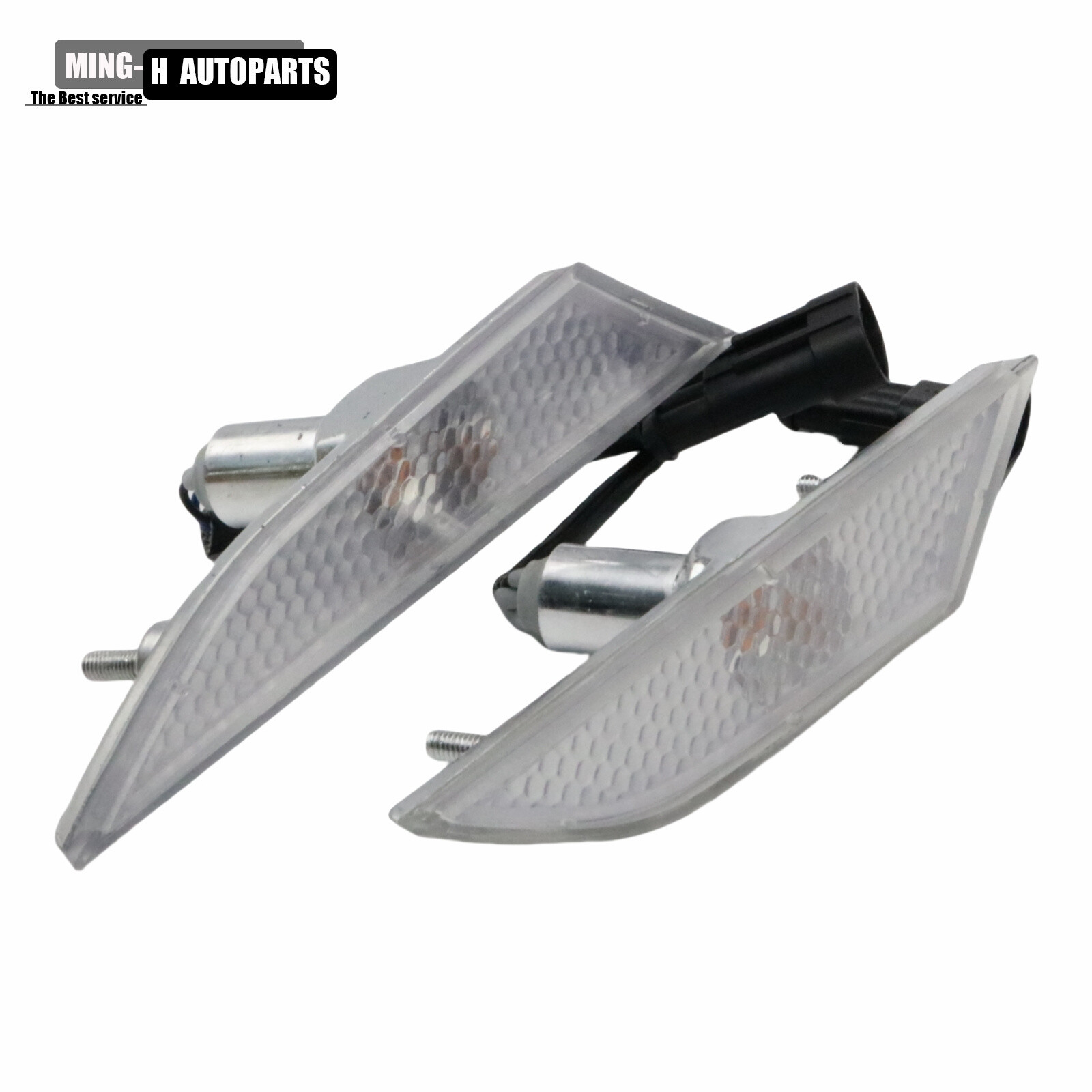 2PCS For Lamborghini Gallardo Front Bumper Side Marker Indicator 400945119D/120D