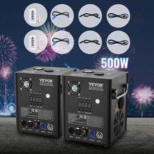 Vevor 2pcs Cold Spark Machine 500w Stage Effect Dmx Firework Dj Wedding 6.6-13ft