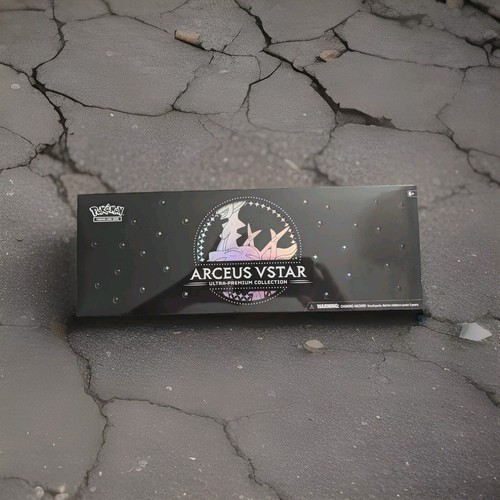 Arceus VSTAR Ultra Premium Collection Pokemon Cards Sealed Box Free