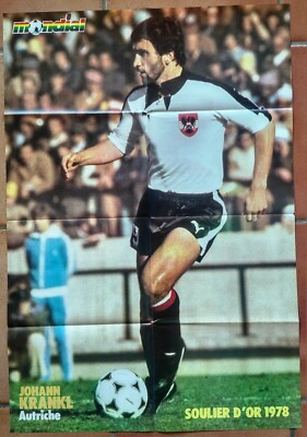 FOOTBALL MONDIAL n°21 de 1978 COUPE EUROPE POSTER NANTES STRASBOURG NANCY MONACO