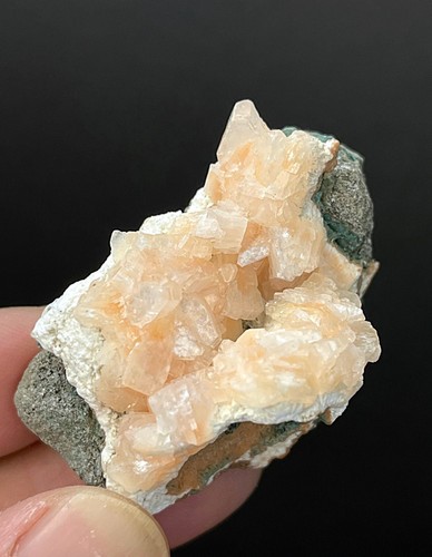 34.0g Natural Rare Orange Zeolite With Apophyllite Mineral Specimen - Picture 2 of 13