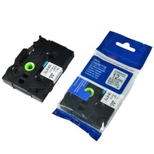 TZ TZe Label Tape Cartridges Cassette for Brother P-Touch 6/9/12/18/24/36MM