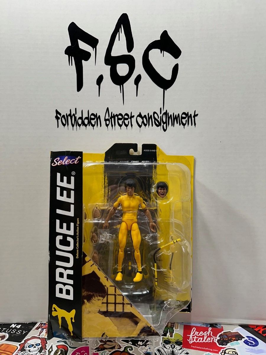 Bruce Lee 7 Inch Action Figure - Yellow Jumpsuit Diamond