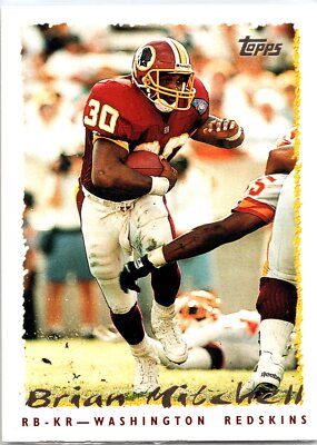 1995 Topps #325 Brian Mitchell