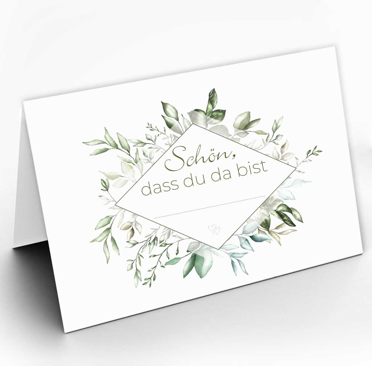 40 Tischkarten I DIN A7 I Platz-Karten Namens-Kärtchen Sitzplatz I dv_742