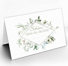 40 Tischkarten I DIN A7 I Platz-Karten Namens...