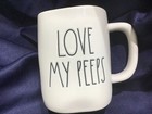 RAE DUNN ‘LOVE MY PEEPS’ JUMBO 18 oz MUG never used! NEW — photo 1