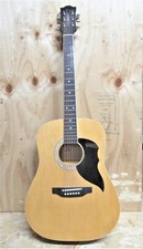Eko Western Iv 6 String Acoustic Guitar, Case, Stand & Tuner
