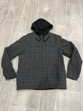 Hawk Insulated Hooded Flannel Men s Small