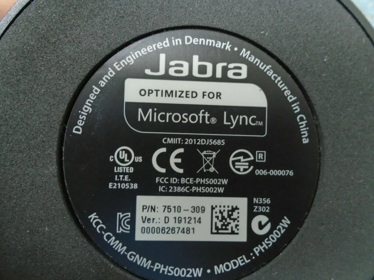 Jabra Speak 510 MS USB / Bluetooth Speakerphone optimized for