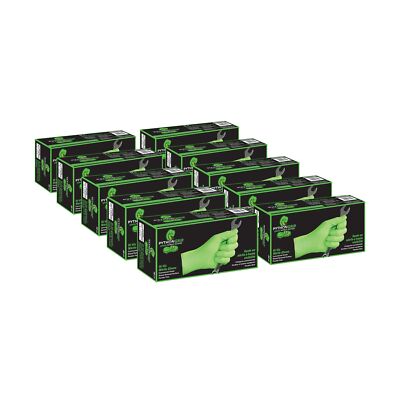 EPPCO Python Grip 6-Mil Nitrile Gloves Disposable Powder Free, Latex Free, Te...
