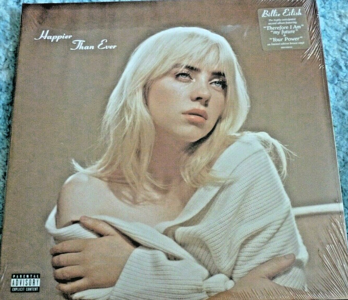 Billie Eilish Happier Than Ever レコード Happier Than Ever (2枚組アナログレコード) : BILLIE EILISH