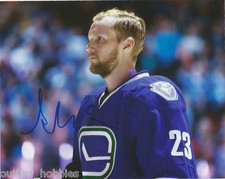 Vancouver Canucks Alexander Edler Autographed Signed 8x10 NHL Photo COA #6
