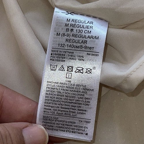 Gap Beige Pleated Skirt - Picture 5 of 7