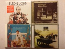 ELTON JOHN 4 CD LOT - NUMBER ONES / CAPTAIN & KID / ONE NIGHT ONLY / TUMBLEWEED