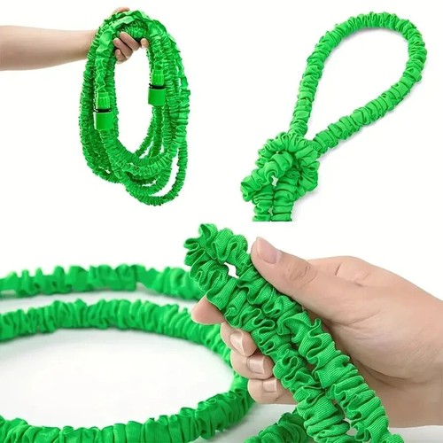 TUBO ACQUA GIARDINO CON PISTOLA TUBO ESTENSIBILE 50M PIEGHEVOLE IRRIGAZIONE - Foto 10 di 17