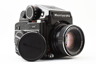 w/ Strap [N MINT] Mamiya M645 + PD Finder + Sekor C 80mm f/2.8 Lens From JAPAN