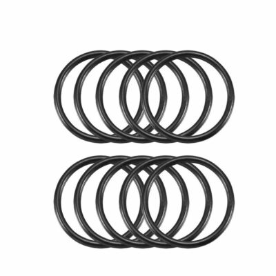 10 Pcs Black Rubber Oil Sealing O Ring Gasket Washer 19mm x 16mm x 1.5mm  KD #A6