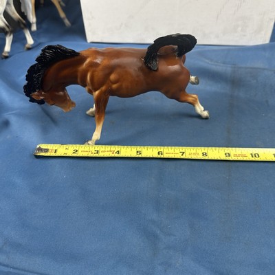 Vintage Classic Breyer Horse #192 Red Bay Bucking Bronco Rodeo Mustang ...