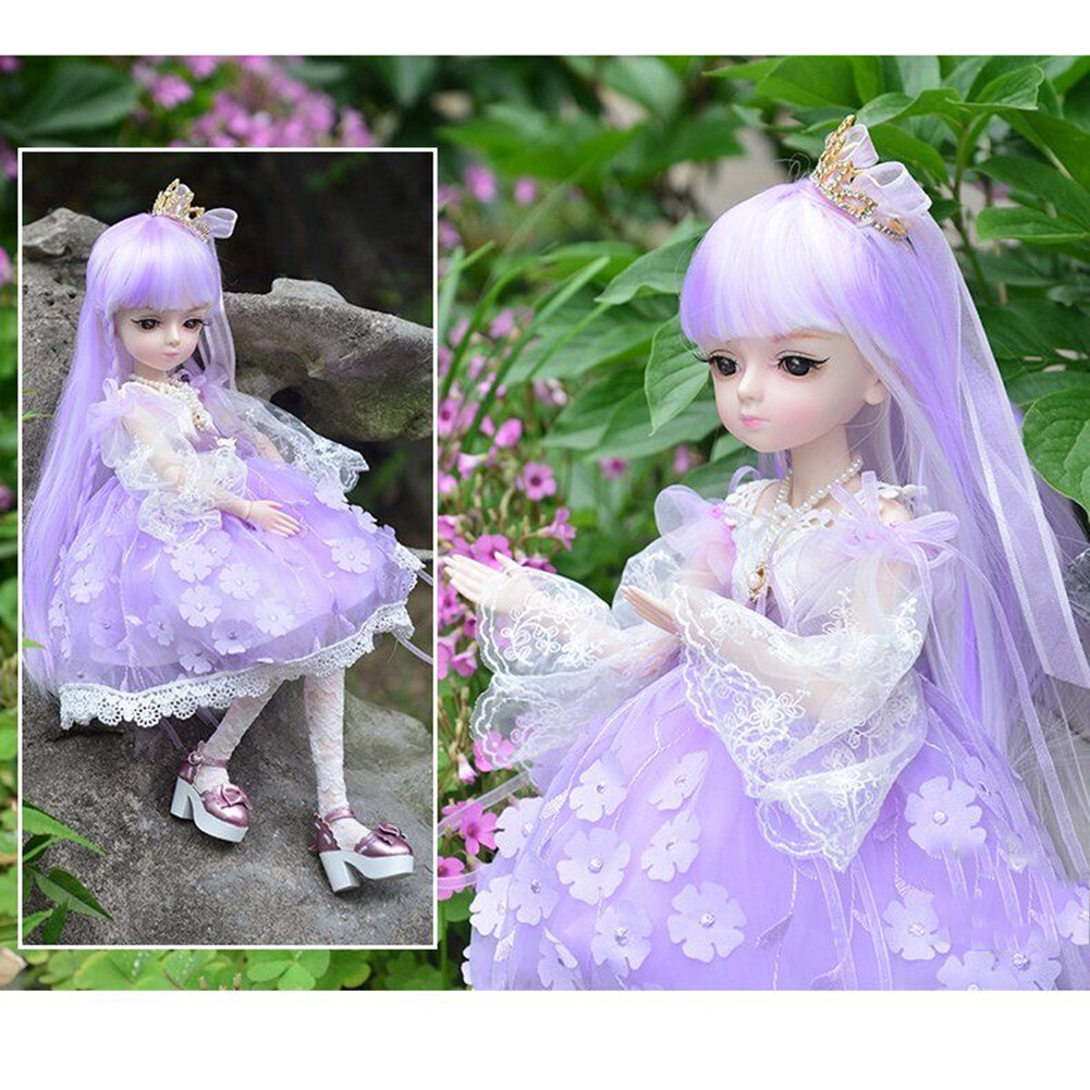 ルビー bjd 1/4 ドール本体 Violet 1/4 bjd Violet outfit｜DOLK