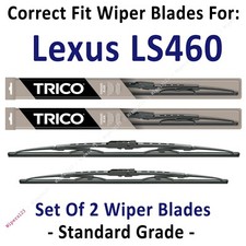 Wiper Blades 2-Pack Standard Wipers - fit 2007+ Lexus LS460 - 30240/170