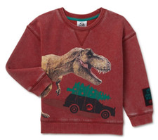 Jurassic Park Baby Boys Festive Crewneck Sweatshirt Size 18M