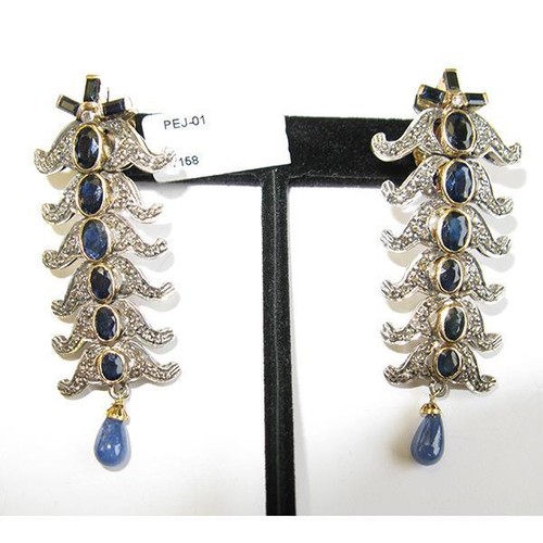 Boucles D'oreilles Rondes Pendantes Or