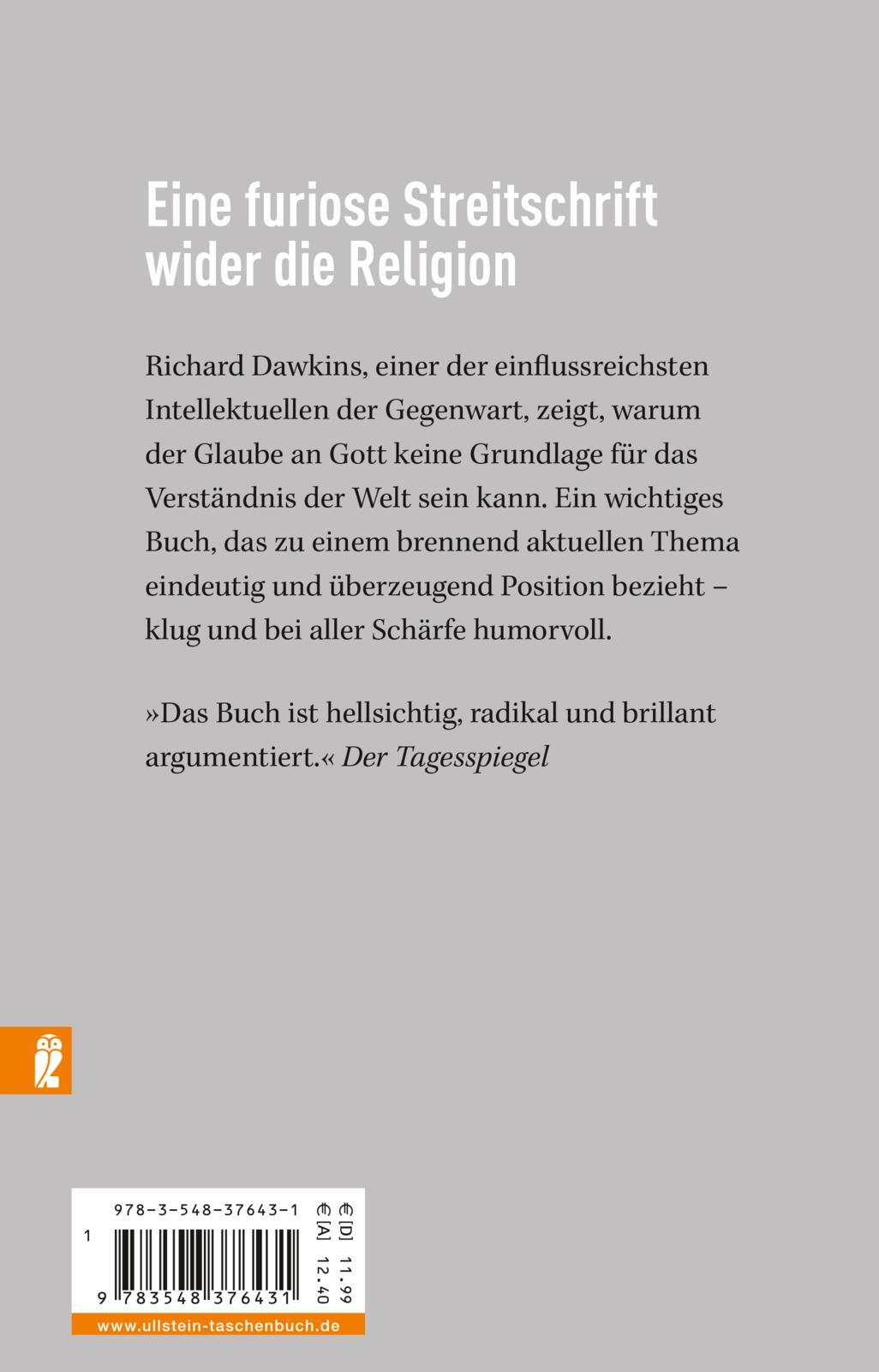 Thumbnail - Richard Dawkins; Sebastian Vogel / Der Gotteswahn