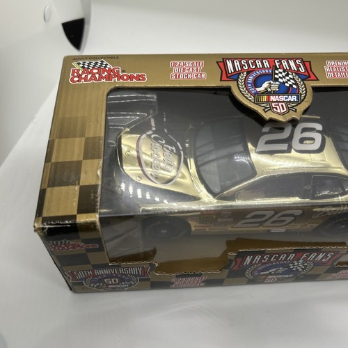 Signed Racing Champions 1998 NASCAR Limited 50th 1:24 26 Johnny Benson Autograph - Picture 3 of 8
