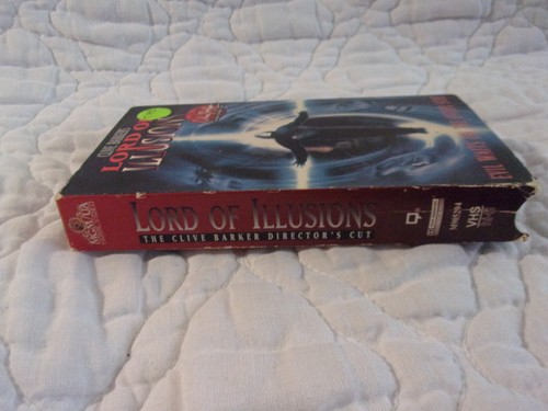 CLIVE BARKER'S LORD OF ILLUSIONS VHS DIRECTOR'S CUT UNRATED VERSION HORROR MAGIC - Picture 5 of 10