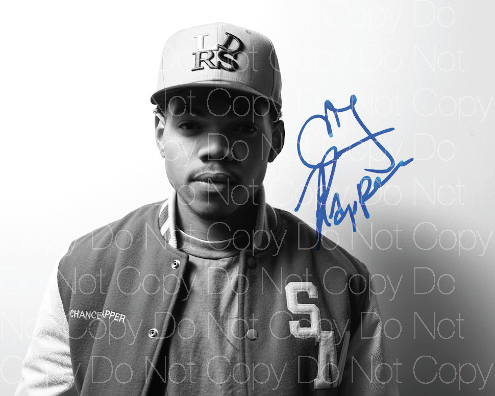 B*N様 マークコスタビ　give leaves a chance Chance the Rapper signed Acid Rap Surf 8X10 photo picture poster