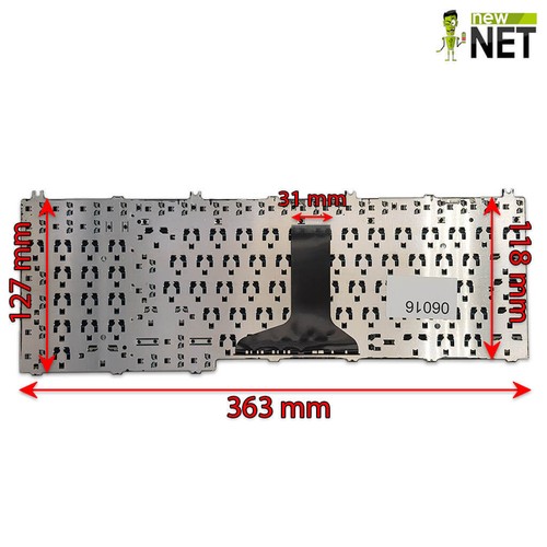 Tastiera compatibile con Toshiba Satellite Pro P300-14S P300-16P QWERTY - Foto 5 di 6