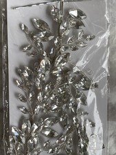 Floral Silver Vine Crystal Style Wedding Prom Hair Headband Hair Piece