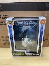 CUBIERTAS DE LIBROS POP PIEL DE GALLINA HOMBRE LOBO DE FIEBRE PANTANO 34 Funko POP! Figura Vinilo