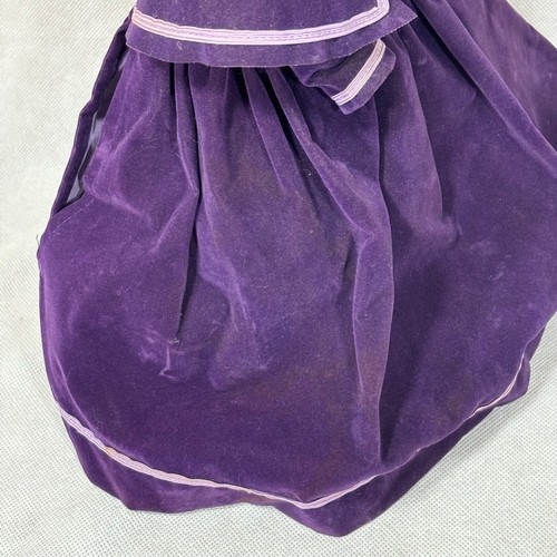 Vintage Effanbee 1966 Puppe 15 Zoll lila Kleid Kleid Sleepy Rocker Augen - Bild 13 von 24