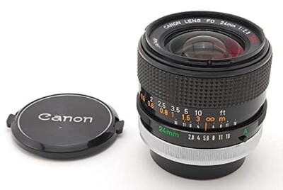 Near MINT ] Canon FD 24mm f2.8 S.S.C. SSC Wide Angle MF Lens from