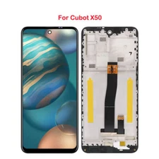 6.67" For Cubot X50 LCD Display Touch Panel Screen Digitizer Full Assembly Frame