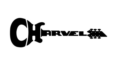 Charvel Guitars Guitars Klebeschrift Aufkleber   19 cm schwarz