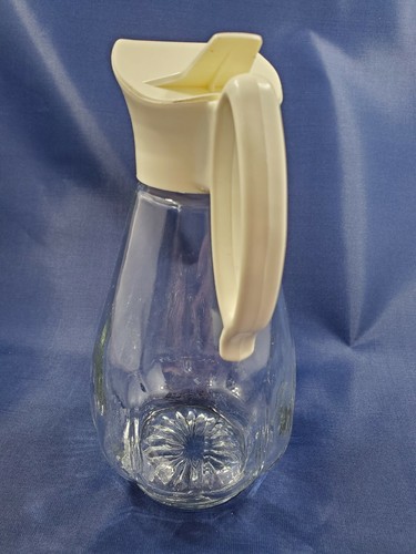 Retro Blockhaus Ahorn Sirup Spender Glasflasche, Kunststoffgriff Spender - Bild 7 von 11