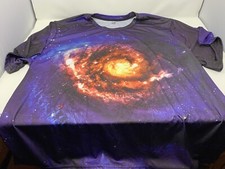 Camiseta Fever Logic 1881 Space Cosmos Galaxy Adulto 2XL XXL Sublimación Completa