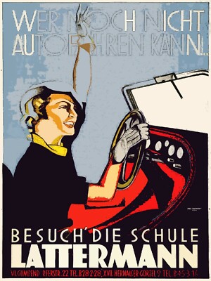 Decoration Poster.Home interior design print.Wall art.Lattermann driver.7088