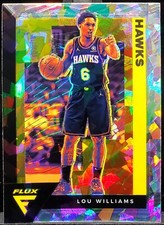 2020-21 Panini Flux Lou Williams Cracked Ice #3 Hawks C025