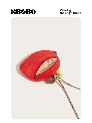 Love and Deepspace Plush Purse Storage Bag Wallet Coin Purse Caleb Headphone Bag - Picture 3 of 3