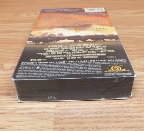 Dances with Wolves (VHS - Contemporary Classics) Kevin Costner & Mary McDonnell - Picture 4 of 6