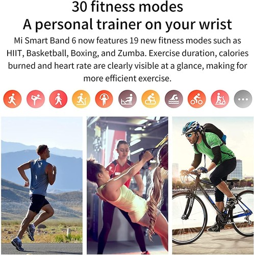 Montre Bracelet Intelligent Bluetooth Sport Fréquence M6 activitées cardiaques - Photo 3/9