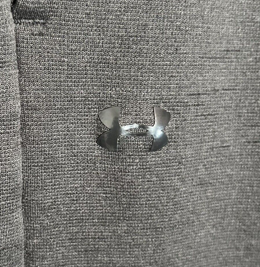 Under Armour Coldgear Fleece Open Sweatpants Loose Fit Charcoal Women's Size M thumbnail 3