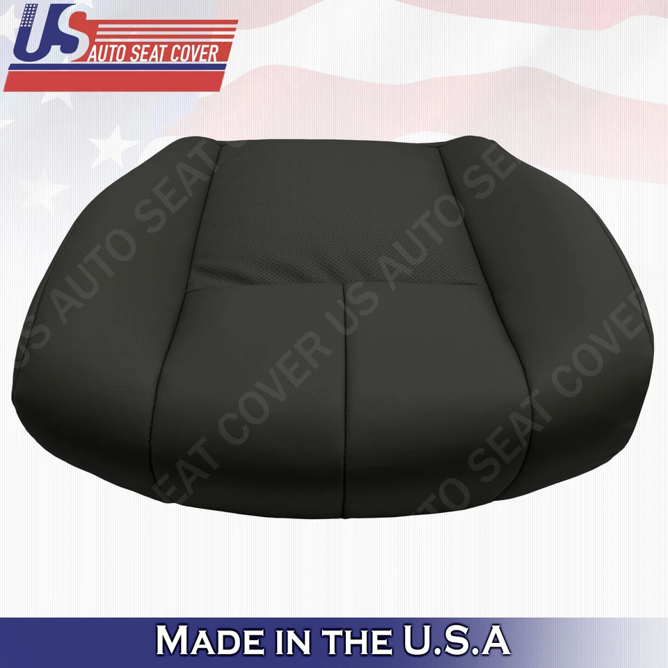 Cadillac STS 2007 2008 2009 2010 2011 parte inferior del conductor cubierta perforada negro ébano Foto 2 de 4