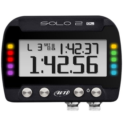 AIM Motorsport Solo 2 DL GPS Racing/Trackday Lap Timer, OBDII ECU Anschluss
